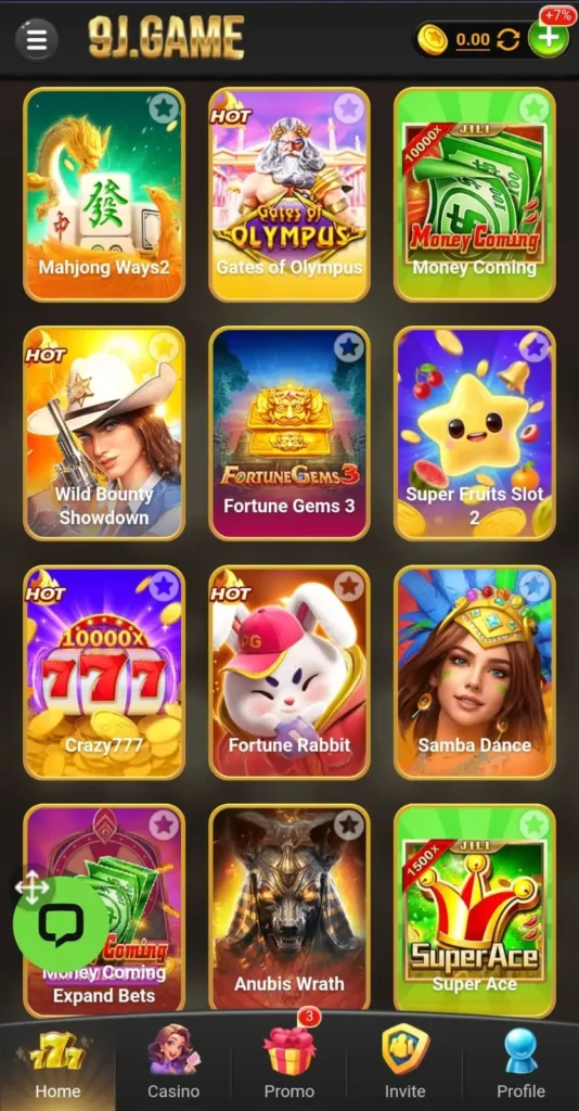 9J game