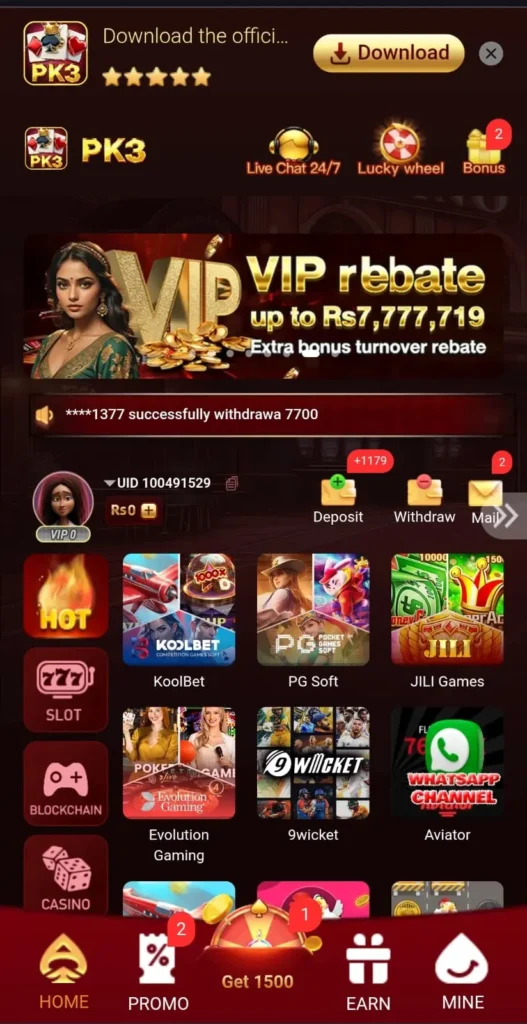 PK3 game Interface