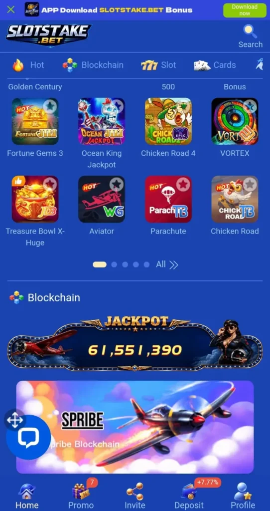 Slotstake Game