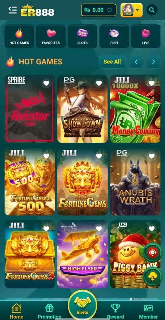 ER888 Game